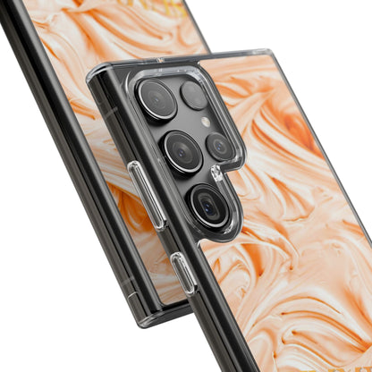 Clear Phone Case – Peach Sorbet