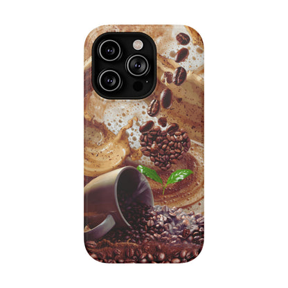 Impact-Resistant Phone Case – Love at First Sip – Compatible with iPhone 11–17 & Samsung Galaxy S22–S26 Series