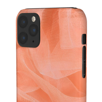Snap Phone Case – Coral Veil