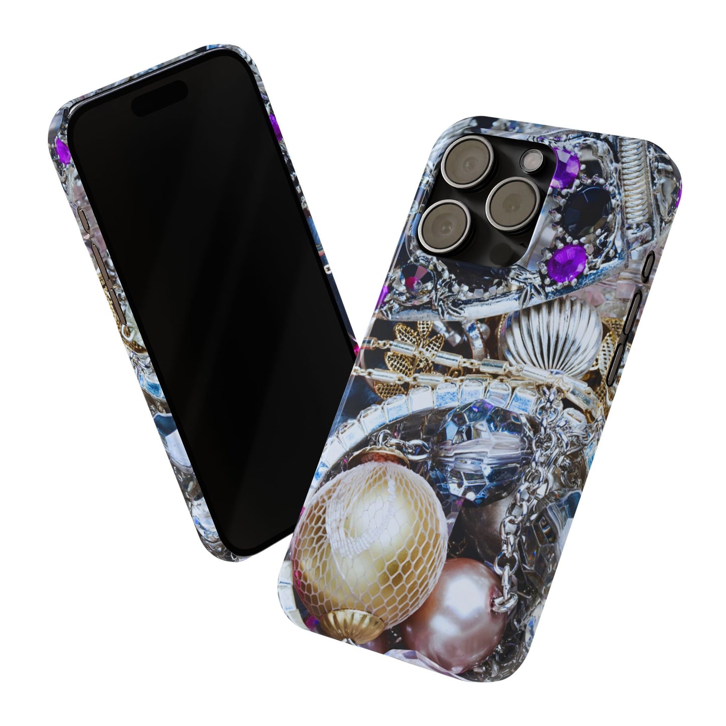 Slim Phone Case – Chrome Jewel