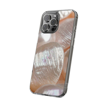 Clear Phone Case – Blush Pearl