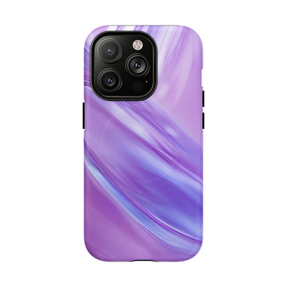 Protective Magnetic Phone Case – Lavender Wave