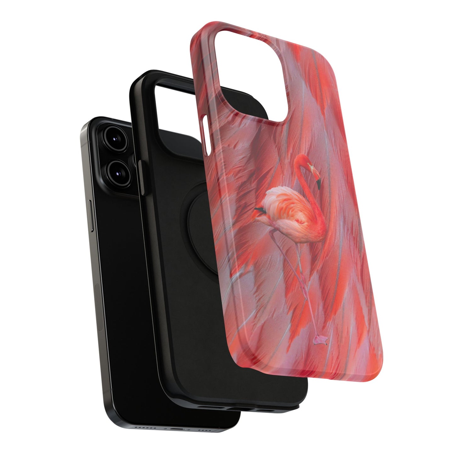 Impact-Resistant Phone Case – Scarlet Plume