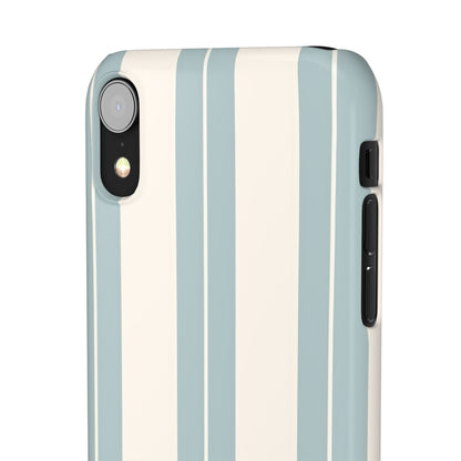 Snap Phone Case – Coastal Stripe