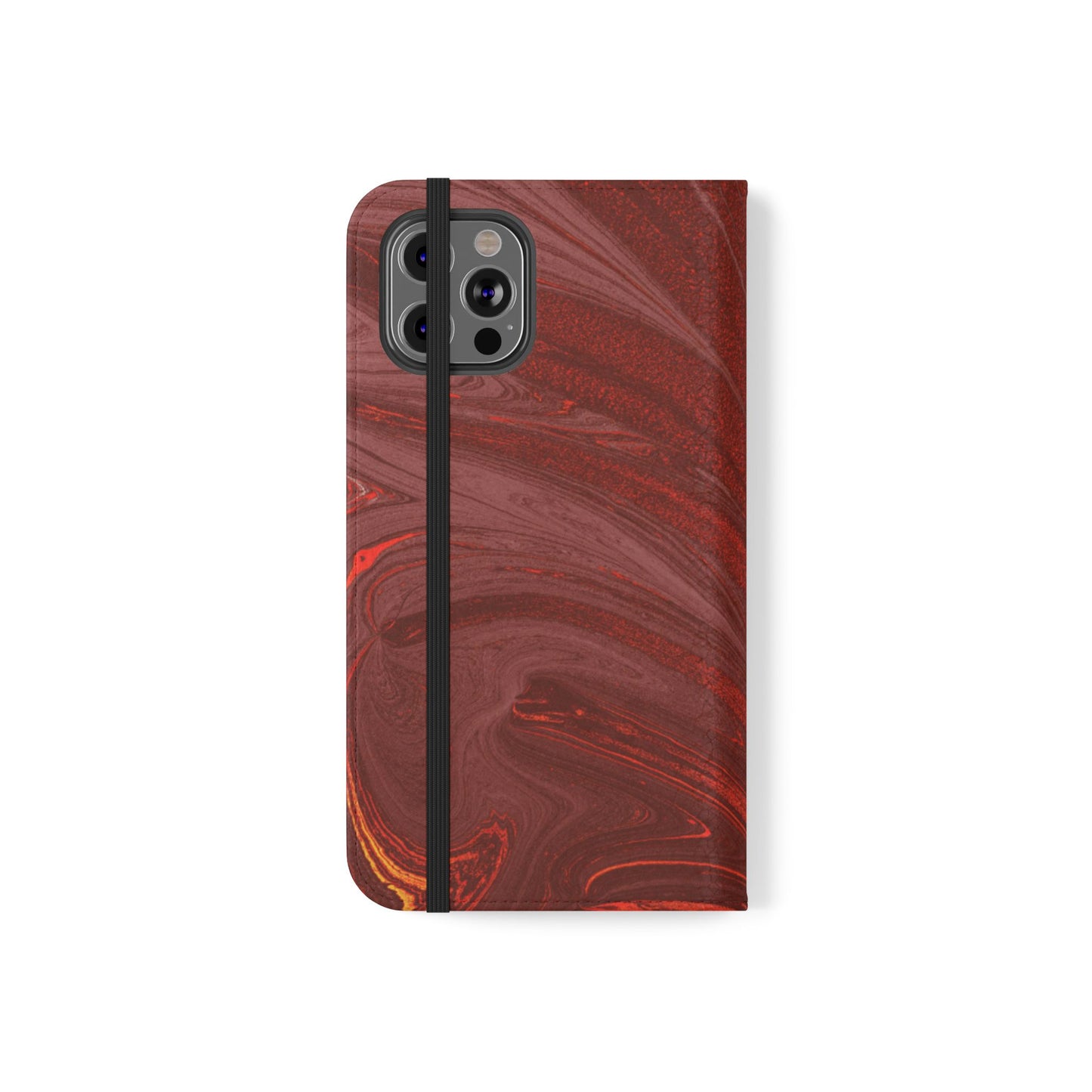 Flip Case – Crimson Current