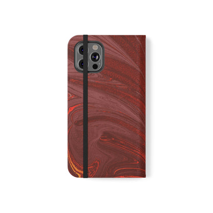 Flip Case – Crimson Current