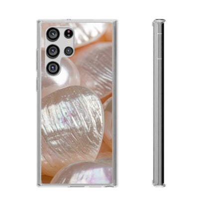 Clear Phone Case – Blush Pearl