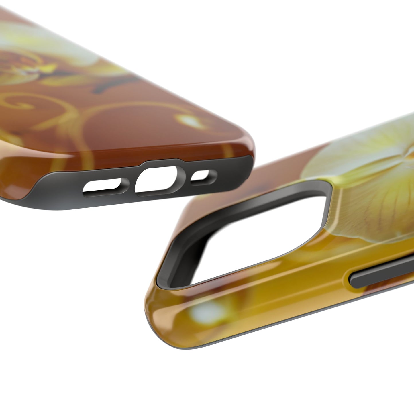 Protective Phone Case – Amber Orchid