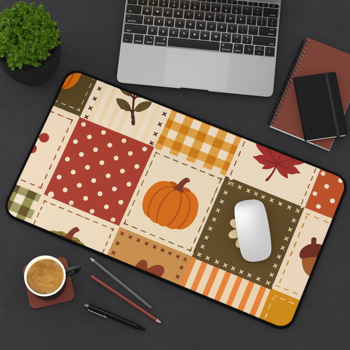 Desk Mat – Harvest Stitch