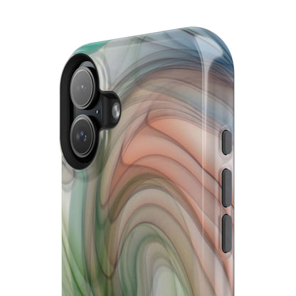 Impact-Resistant Phone Case – Marble Flow