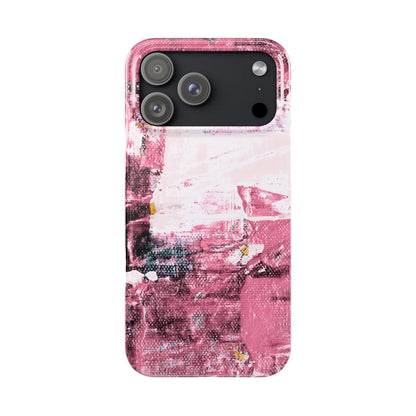 Slim Phone Case – Faded Cranberry – Compatible with iPhone 11–17 Series