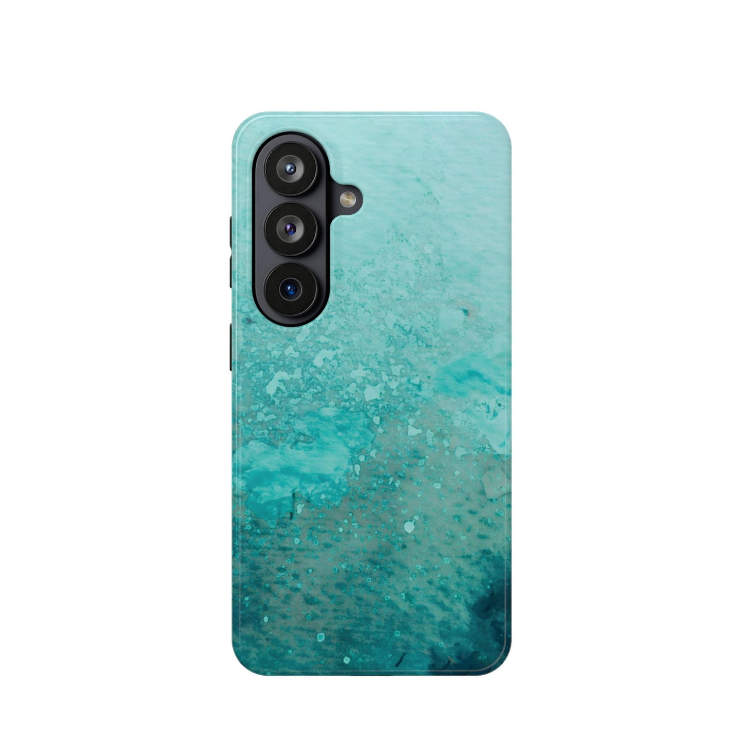 Wireless-Charging Compatible Case – Sea Glass