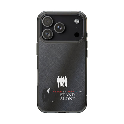 Clear Phone Case – Stand Alone