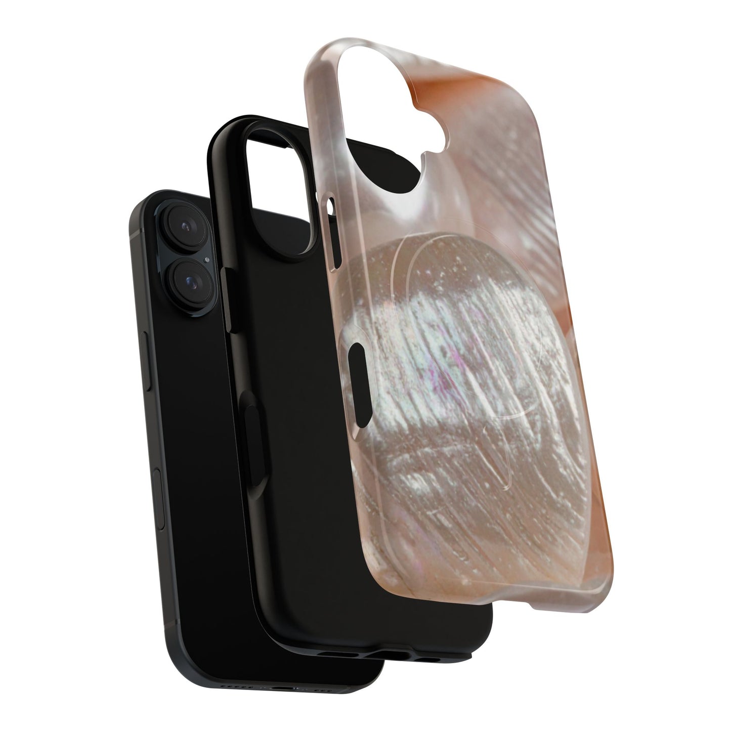 Protective Magnetic Phone Case – Blush Pearl