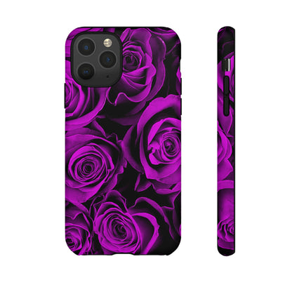 Protective Phone Case – Amethyst Roses