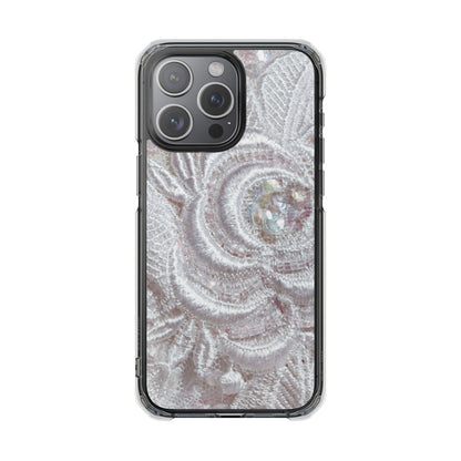 Clear Magnetic Phone Case – Lace Veil
