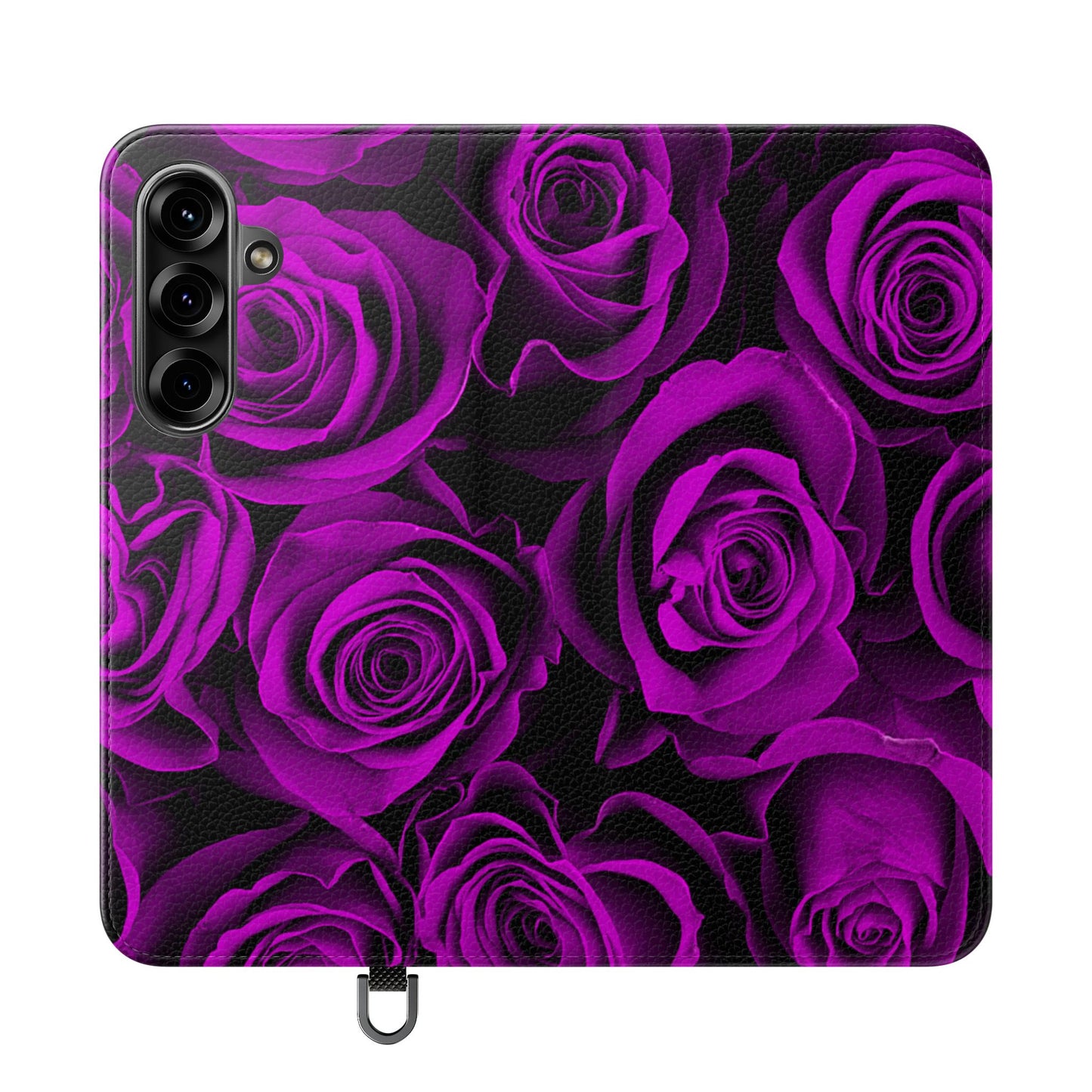 Flip Case – Amethyst Roses