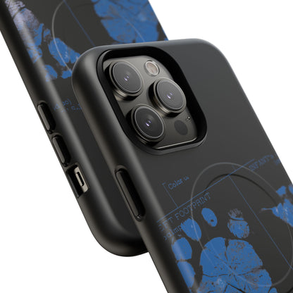 Protective Magnetic Phone Case – Mom’s Little Blue Footprints
