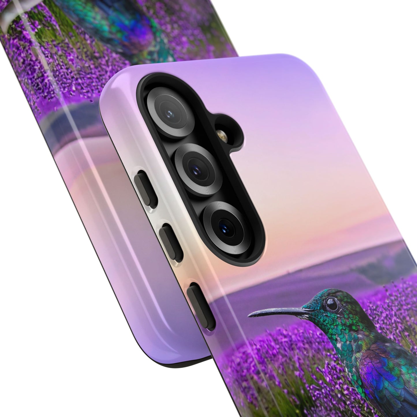 Protective Phone Case – Hummingbird Reverie