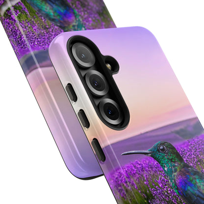 Protective Phone Case – Hummingbird Reverie