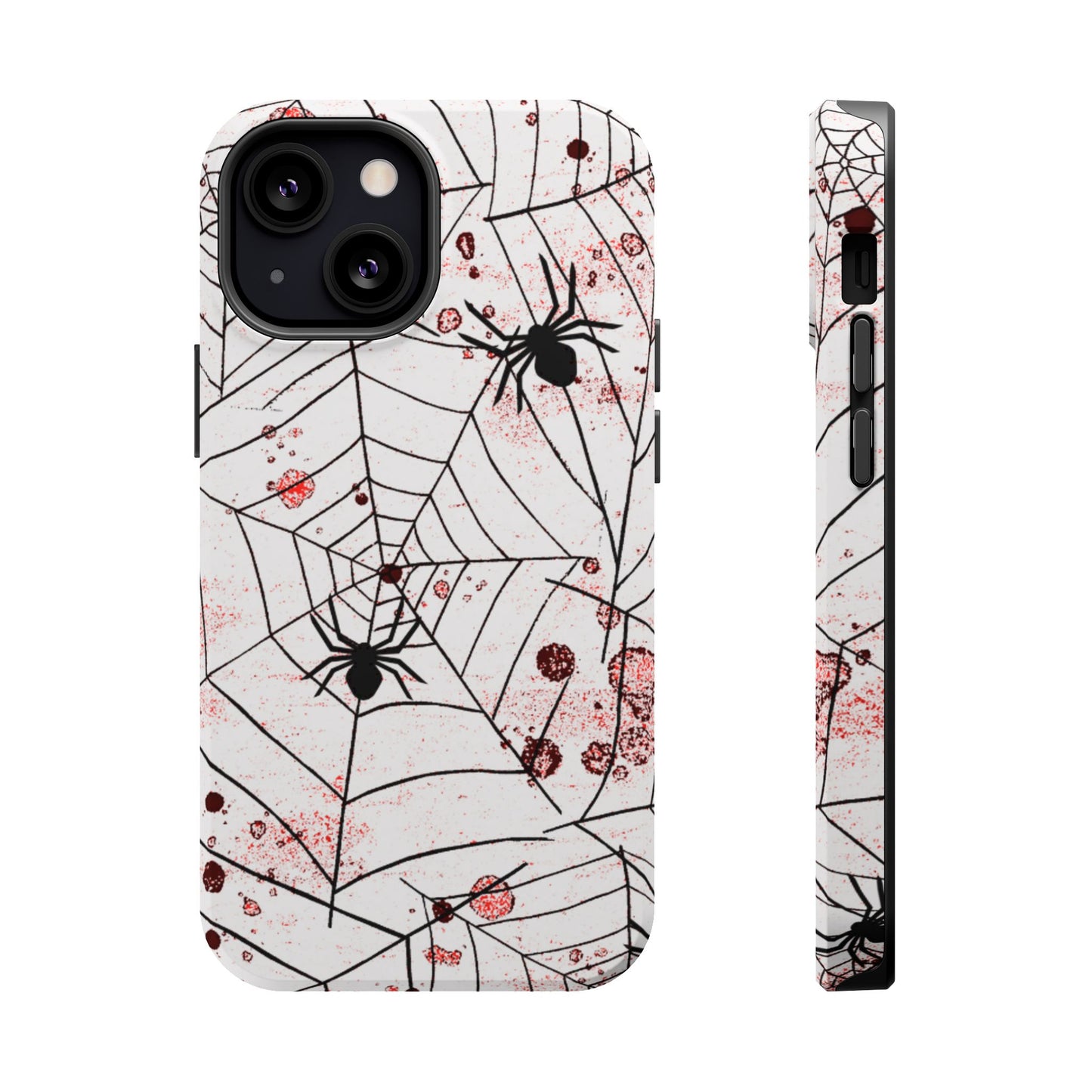 Wireless-Charging Compatible Case – Blood Web