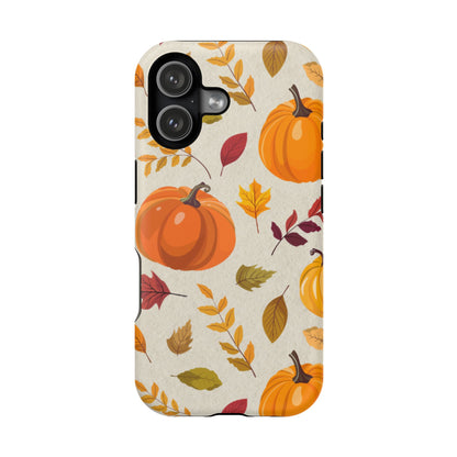 Wireless-Charging Compatible Case – Falling for Pumpkin