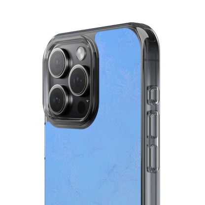 Clear Phone Case – Azure Fade