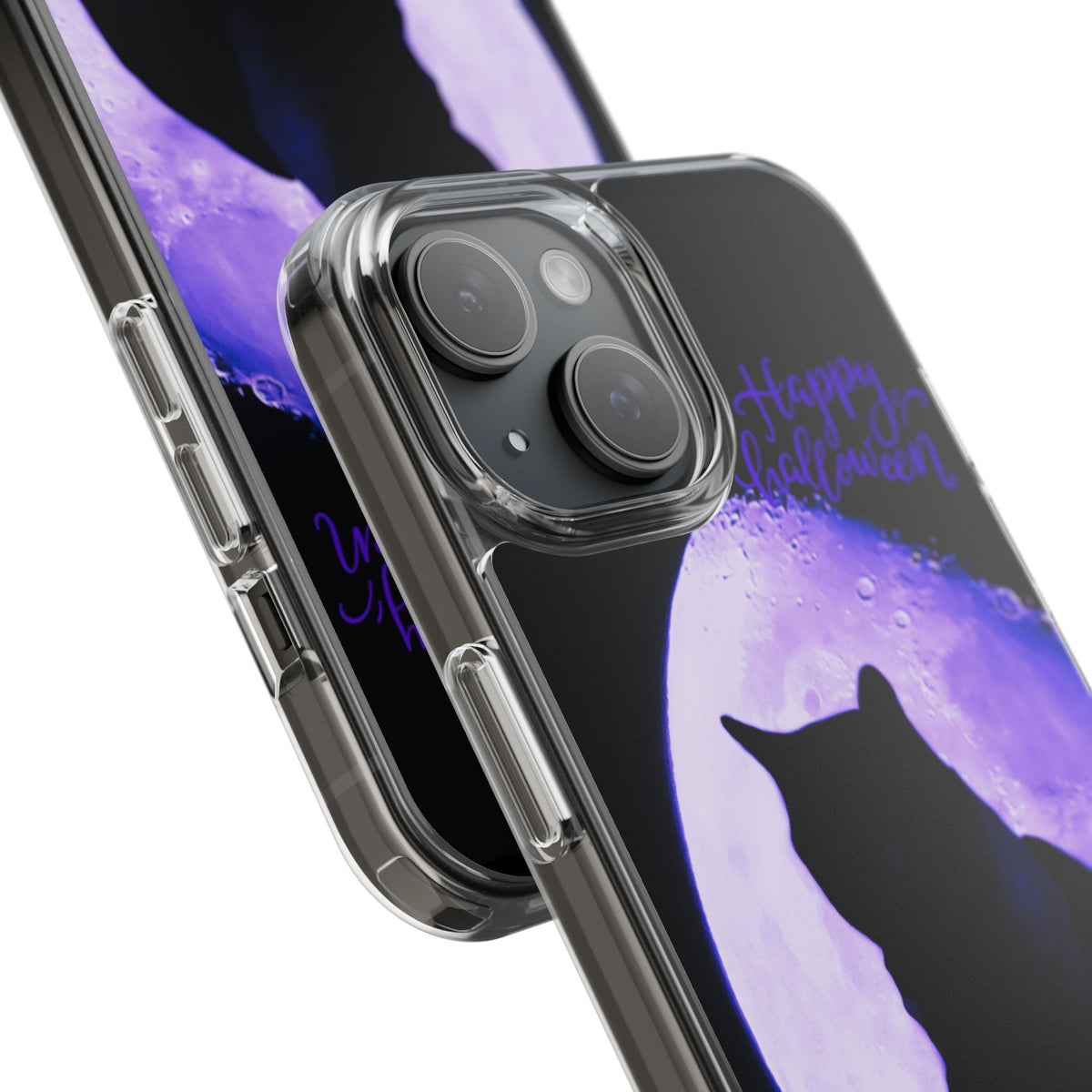 Clear Phone Case – Moonlit Familiar