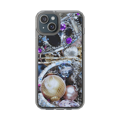 Clear Phone Case – Chrome Jewel