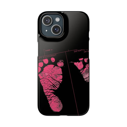 Snap Phone Case – Mom’s Little Pink Footprints