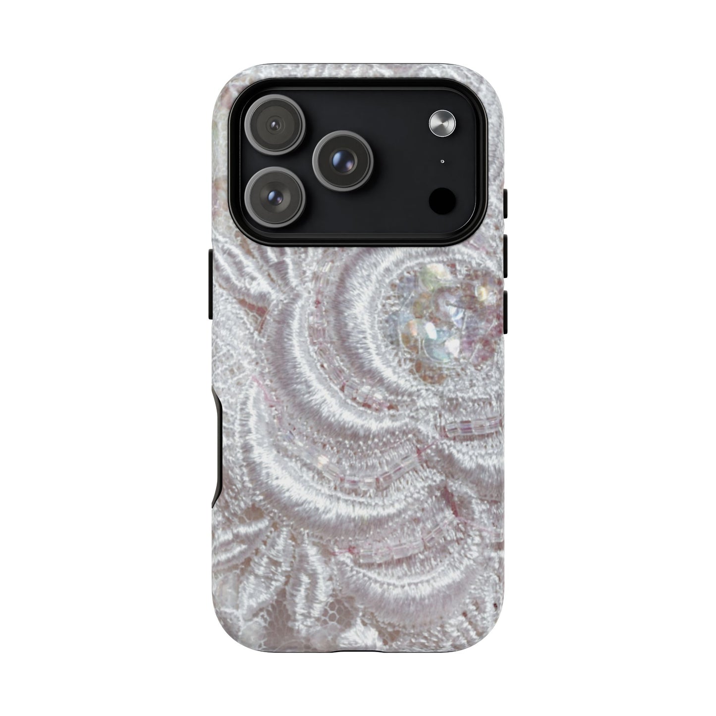 Protective Magnetic Phone Case – Lace Veil