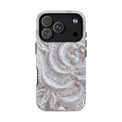 Protective Magnetic Phone Case – Lace Veil