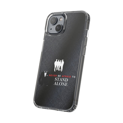 Clear Phone Case – Stand Alone