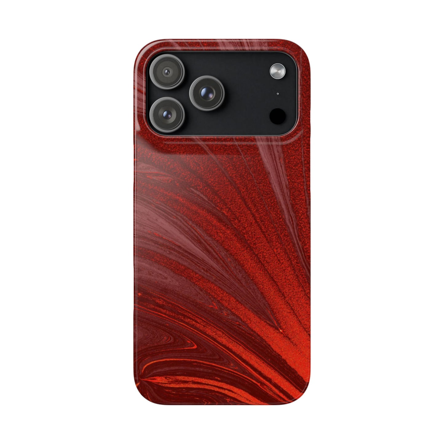 Snap Phone Case – Crimson Current