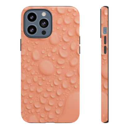Protective Phone Case – Apricot Rain