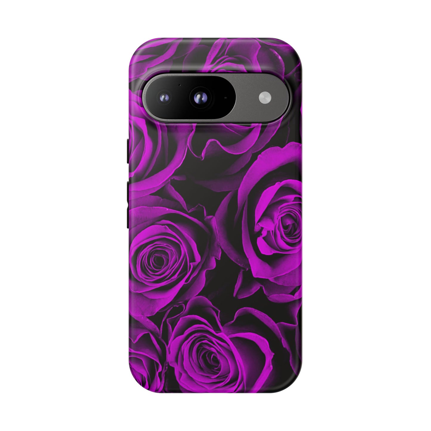 Protective Phone Case – Amethyst Roses