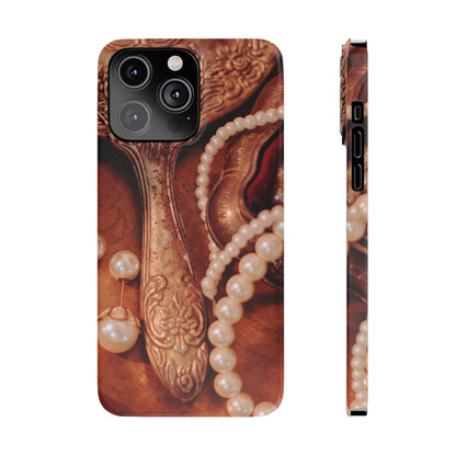 Slim Phone Case – Bronze Vanity