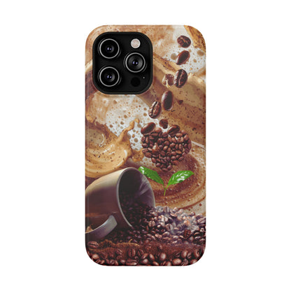 Impact-Resistant Phone Case – Love at First Sip – Compatible with iPhone 11–17 & Samsung Galaxy S22–S26 Series