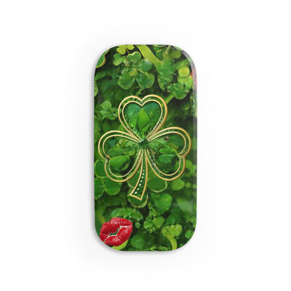 Phone Grip – Lucky Clover Shamrock Kiss