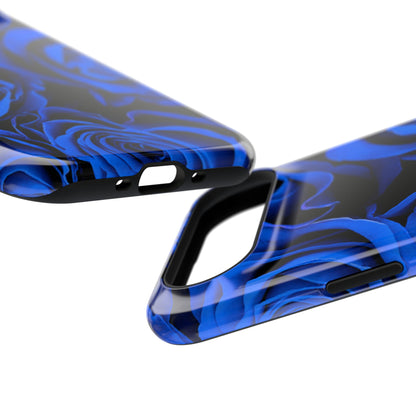 Impact-Resistant Phone Case – Midnight Bloom