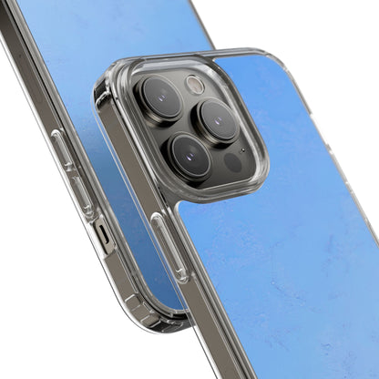 Clear Phone Case – Azure Fade