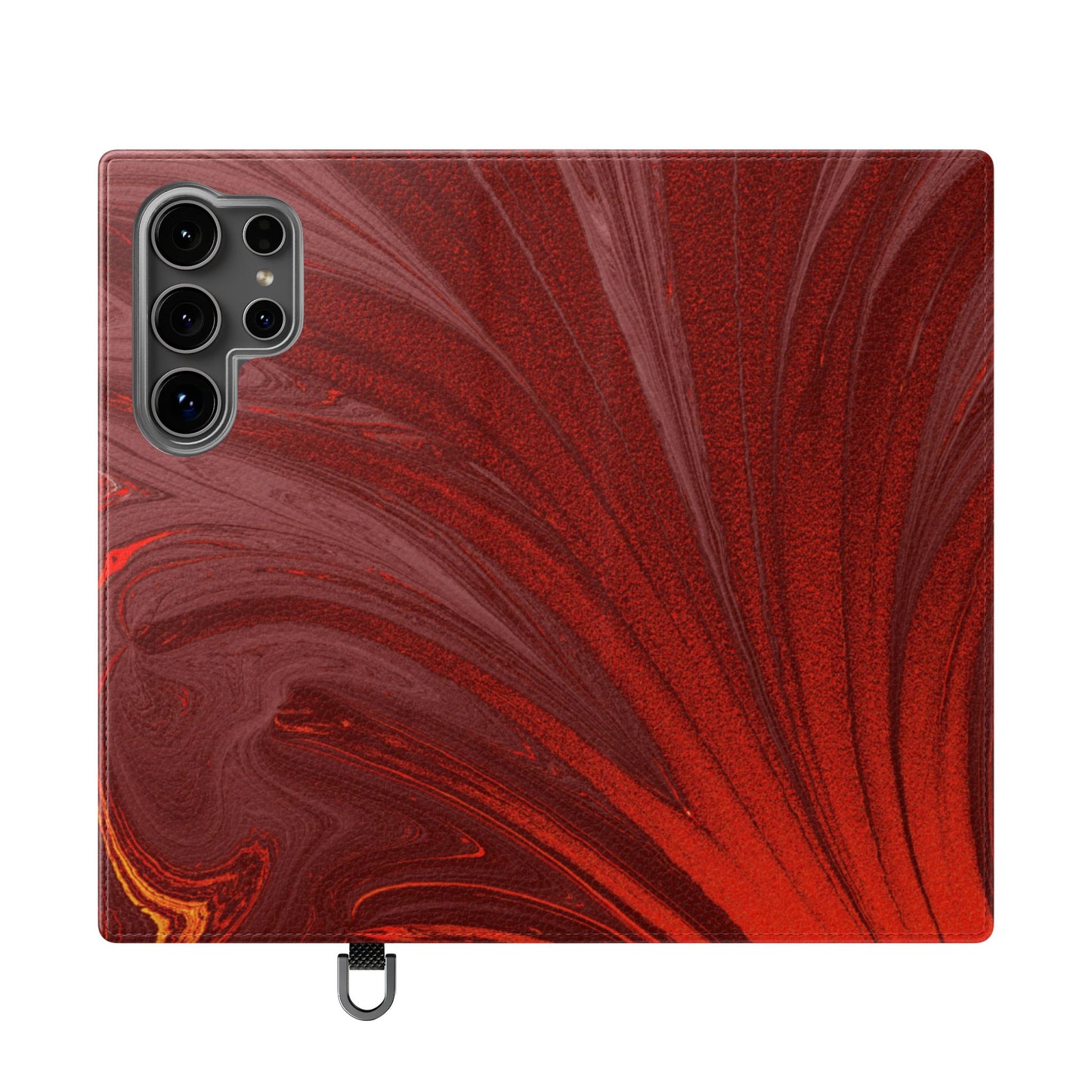 Flip Case – Crimson Current