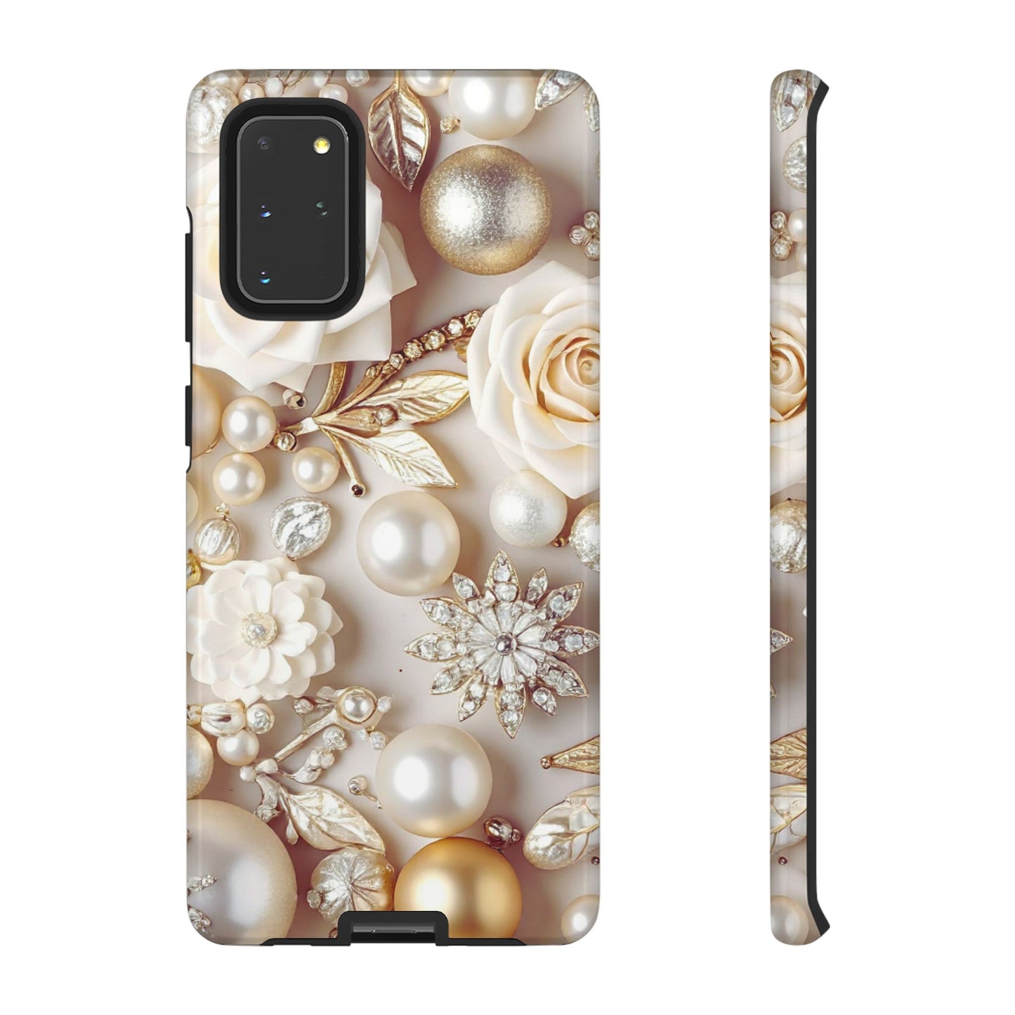 Protective Phone Case – Ivory Opulence