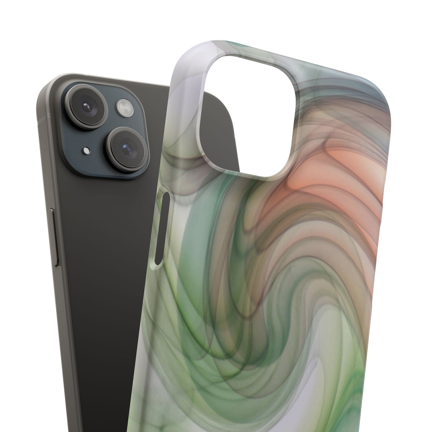 Snap Phone Case – Marble Flow