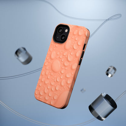 Impact-Resistant Phone Case – Apricot Rain
