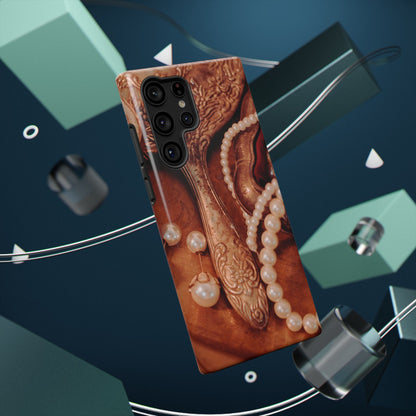Impact-Resistant Phone Case – Bronze Vanity