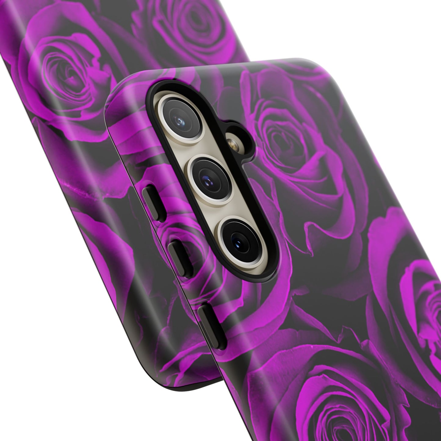 Protective Phone Case – Amethyst Roses