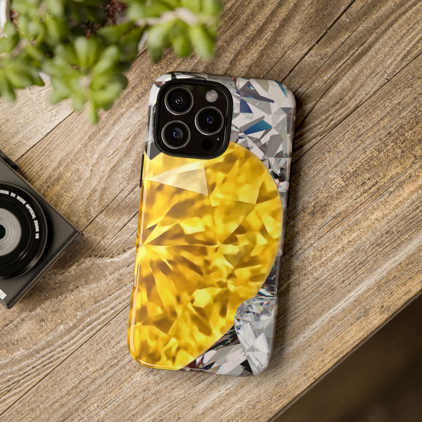 Protective Phone Case – Heart of Gold