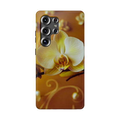 Protective Phone Case – Amber Orchid