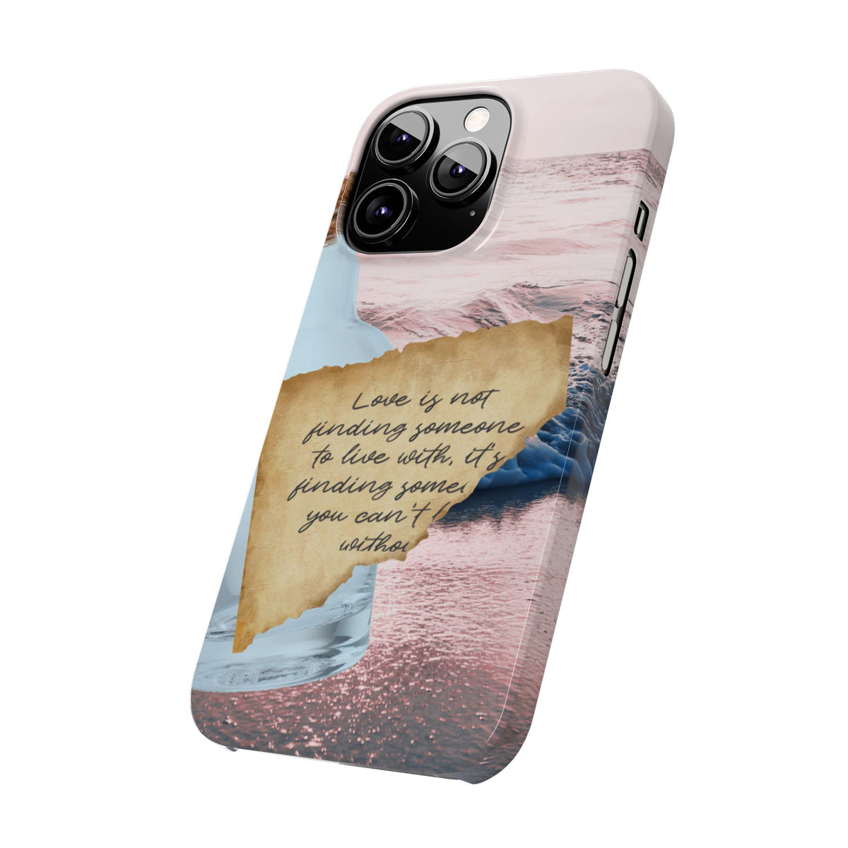 Slim Phone Case – Written in the Tide